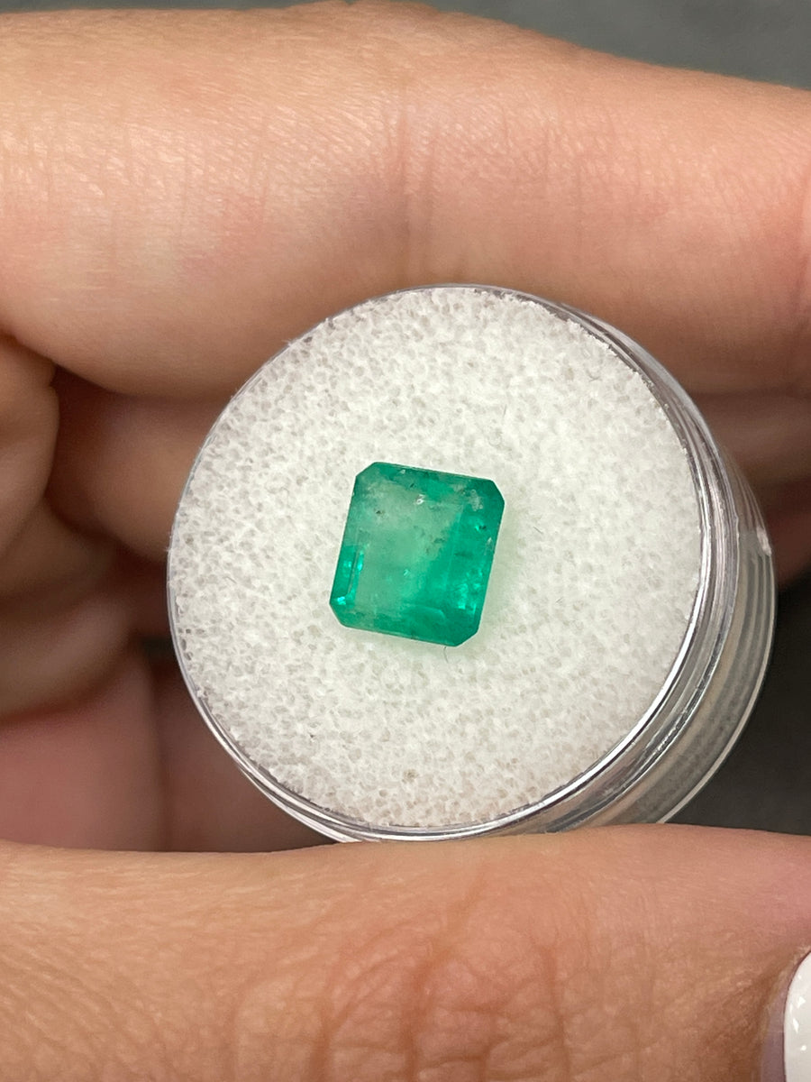 Natural Colombian Emerald - 2.39 Carat Asscher Cut Gem