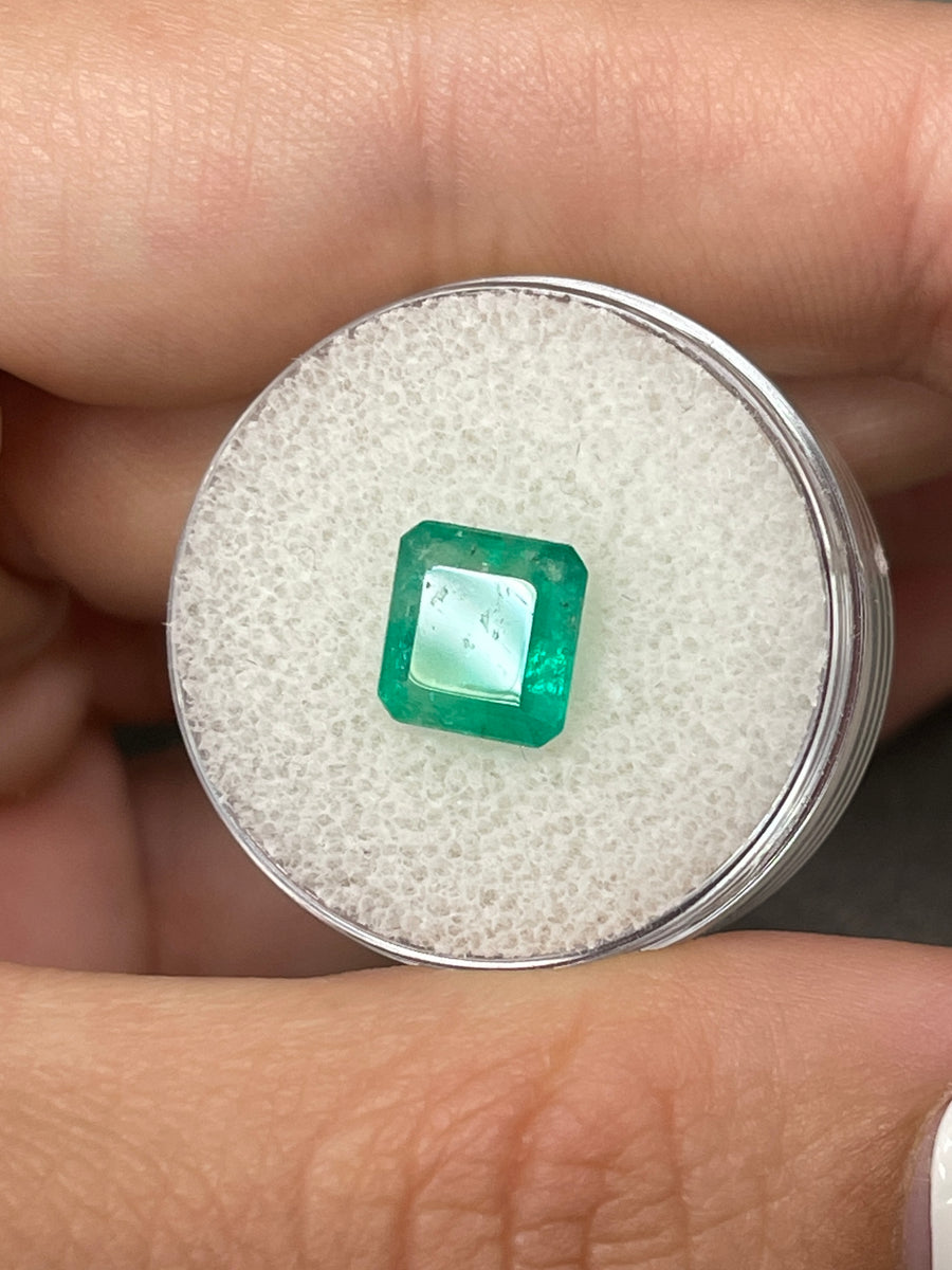 2.39 Carat Colombian Emerald in Asscher Cut - Loose Jewel