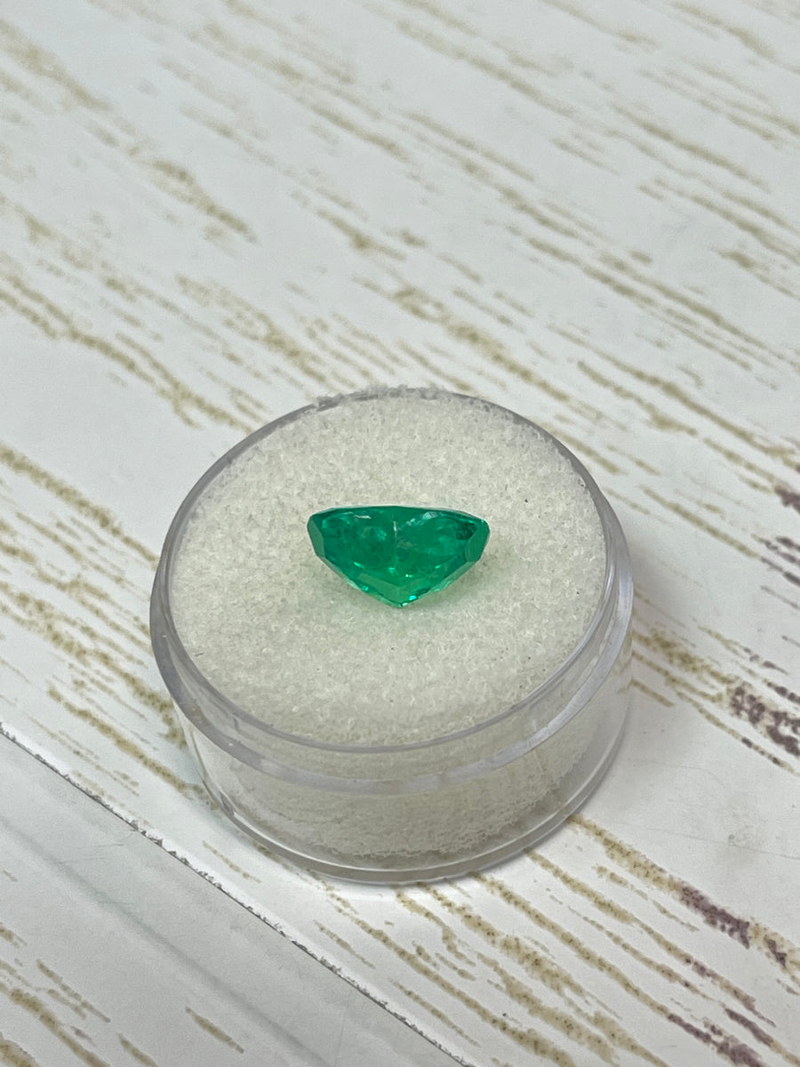 Captivating 2.99 Carat Colombian Emerald - Heart Shaped Gem