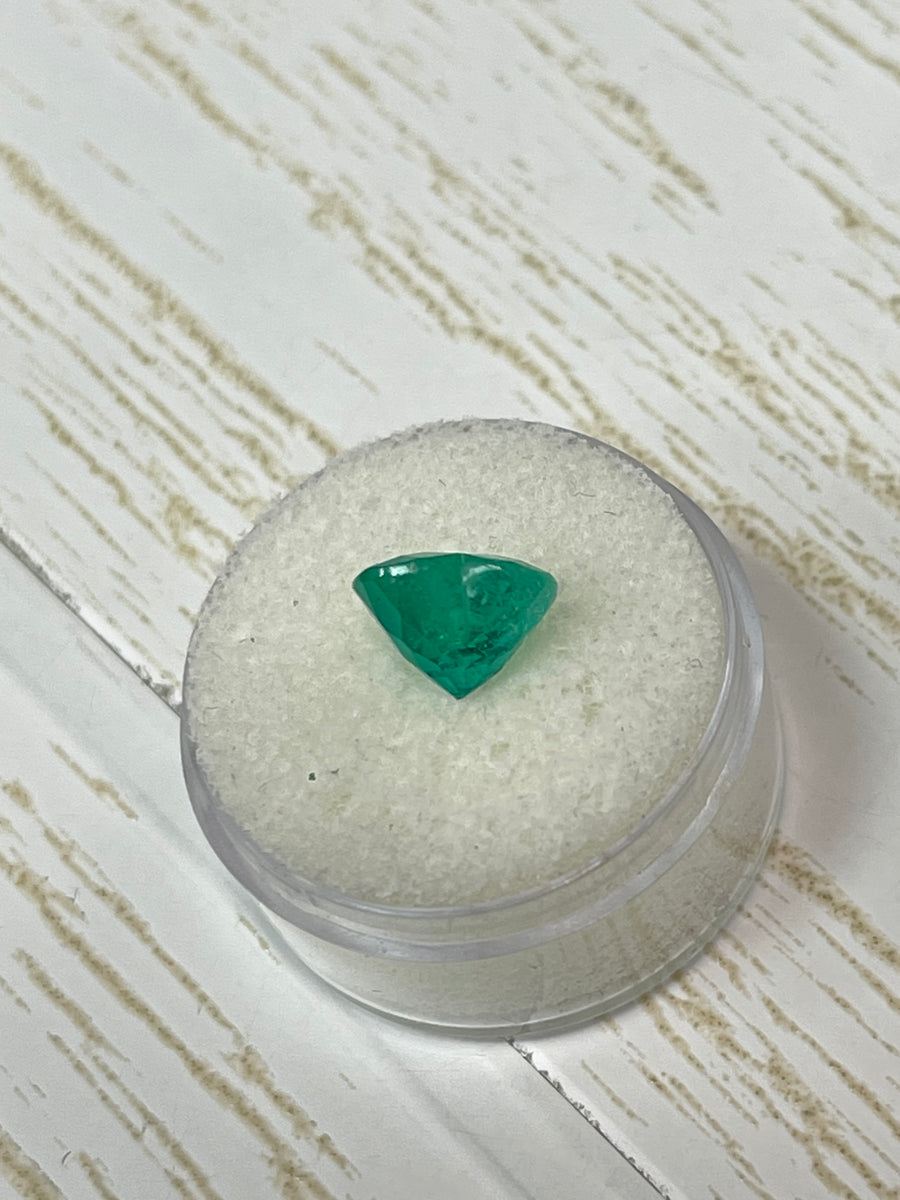 Muzo Green Colombian Emerald - 3.05 Carat Heart-Shaped Beauty