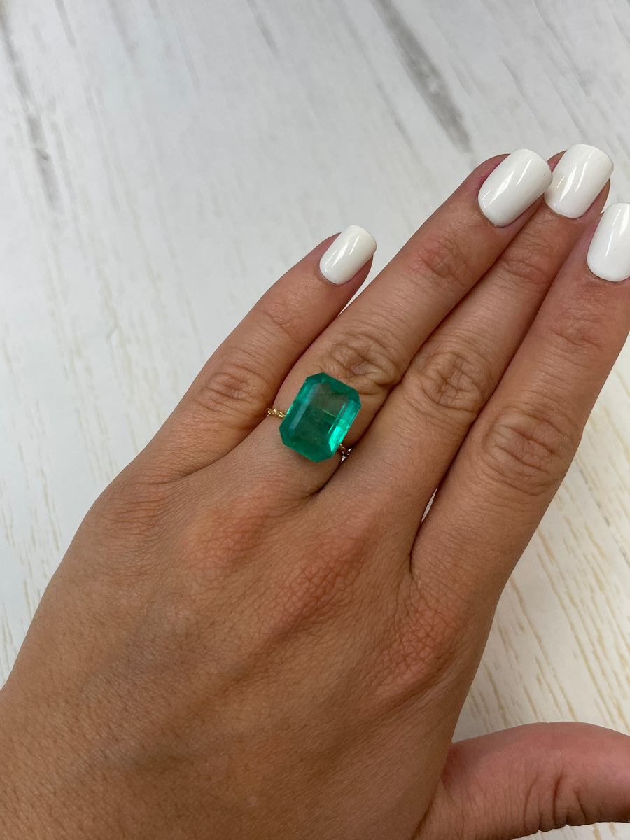 Gorgeous Natural Colombian Emerald - 9.52 Carats, Emerald Cut, Loose