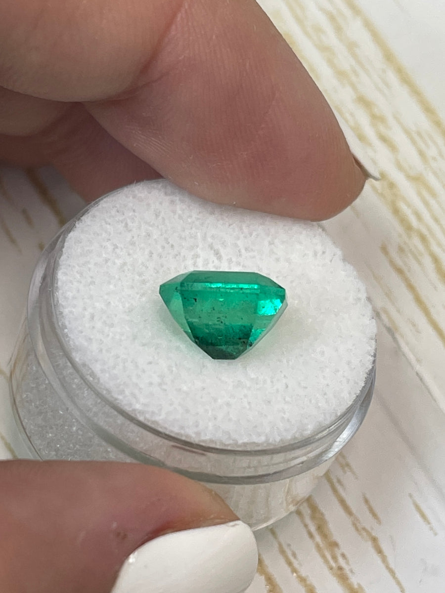 10x8.5 Muzo Green Natural Emerald - 3.81 Carat, Exquisite Cut