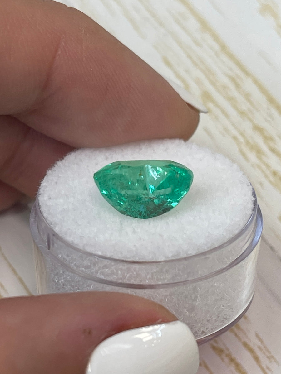 Heart-Shaped 5.19 Carat Colombian Emerald - Gorgeous Loose Stone