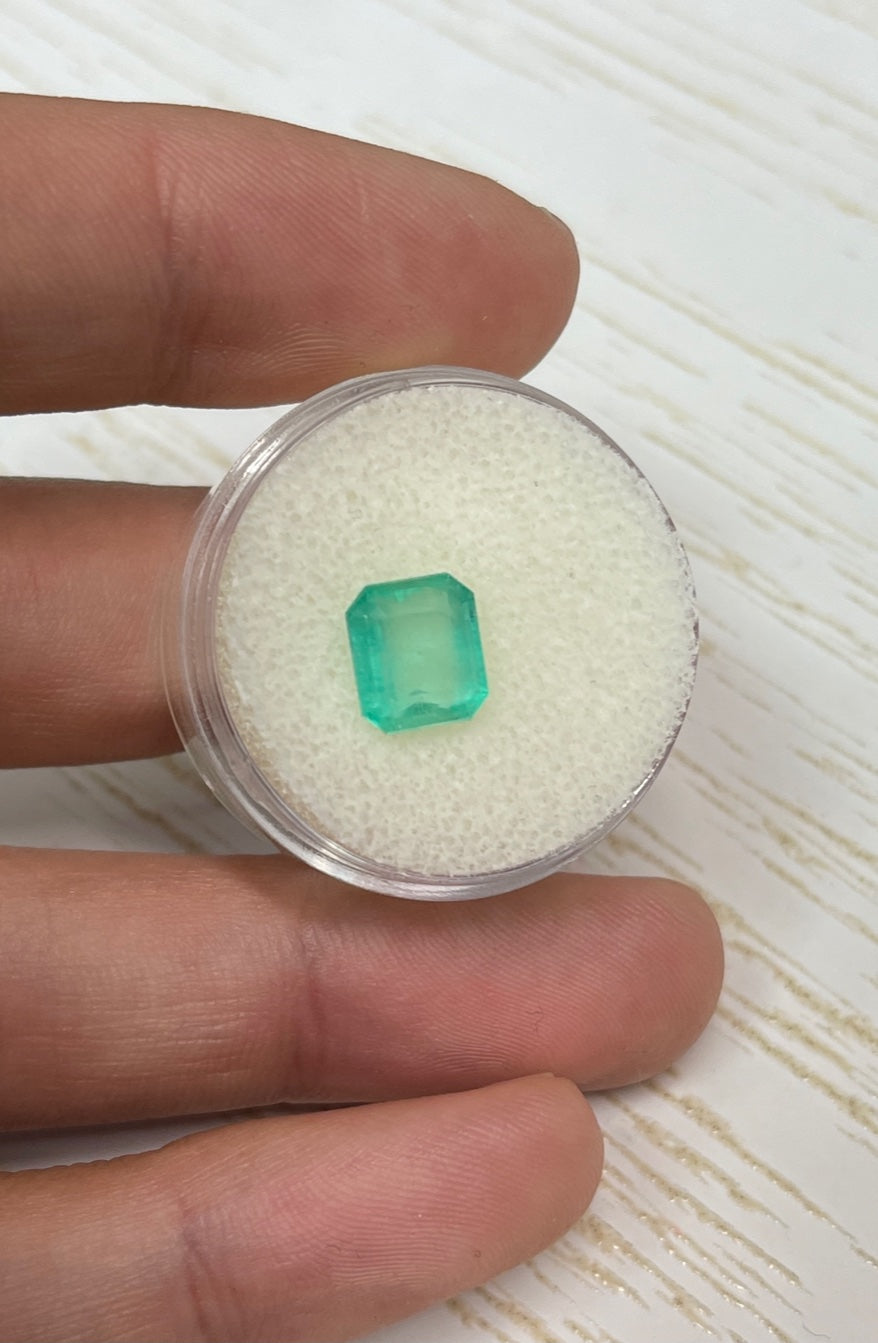 2.13 Carat Natural Loose Colombian Emerald Gemstone - JR Colombian Emeralds