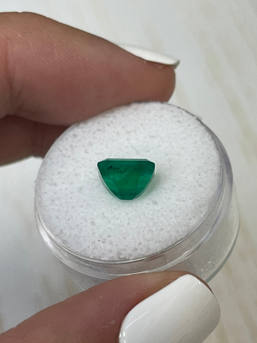 Stunning 2.32 Carat Loose Colombian Emerald - Asscher Cut, Muzo Green