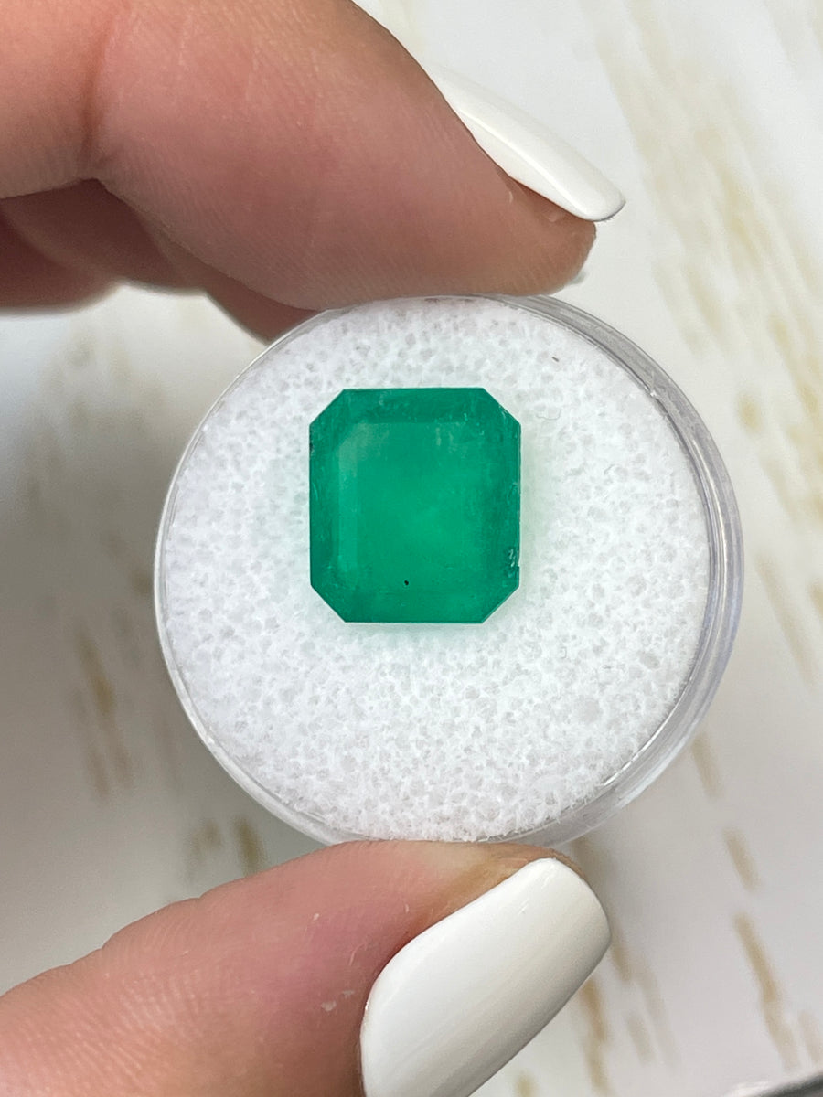 Emerald Cut Colombian Emerald - 4.56 Carat Loose Gemstone