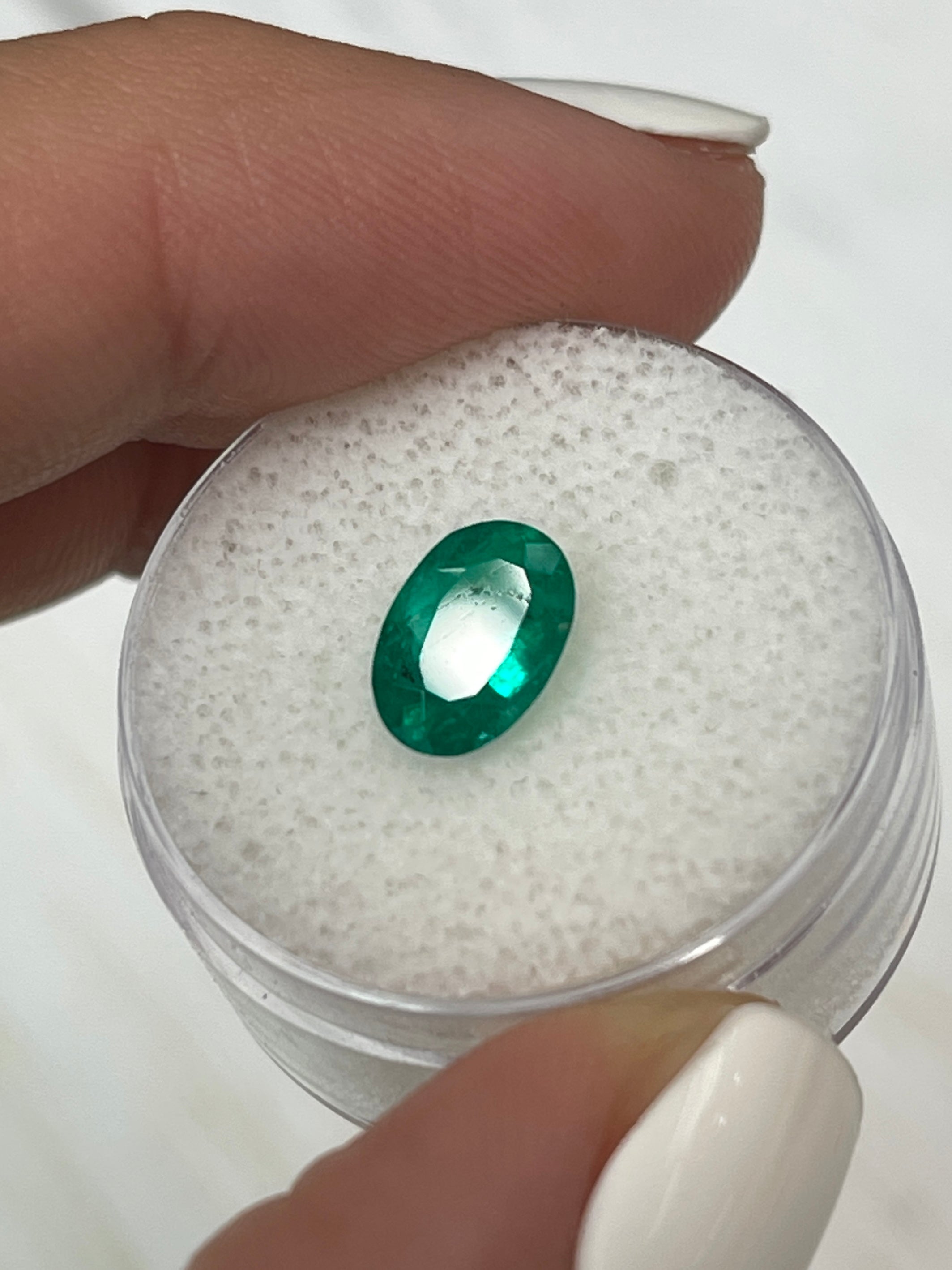 Elegant 20 Carat Oval Emerald - GIA Certified