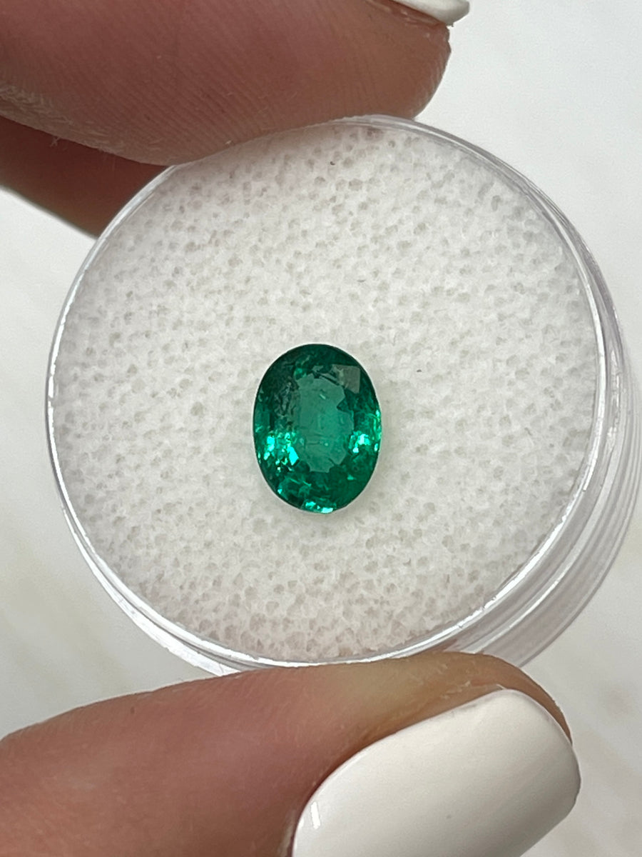 26 Carat Zambian Emerald - Oval Shape, Fine Quality