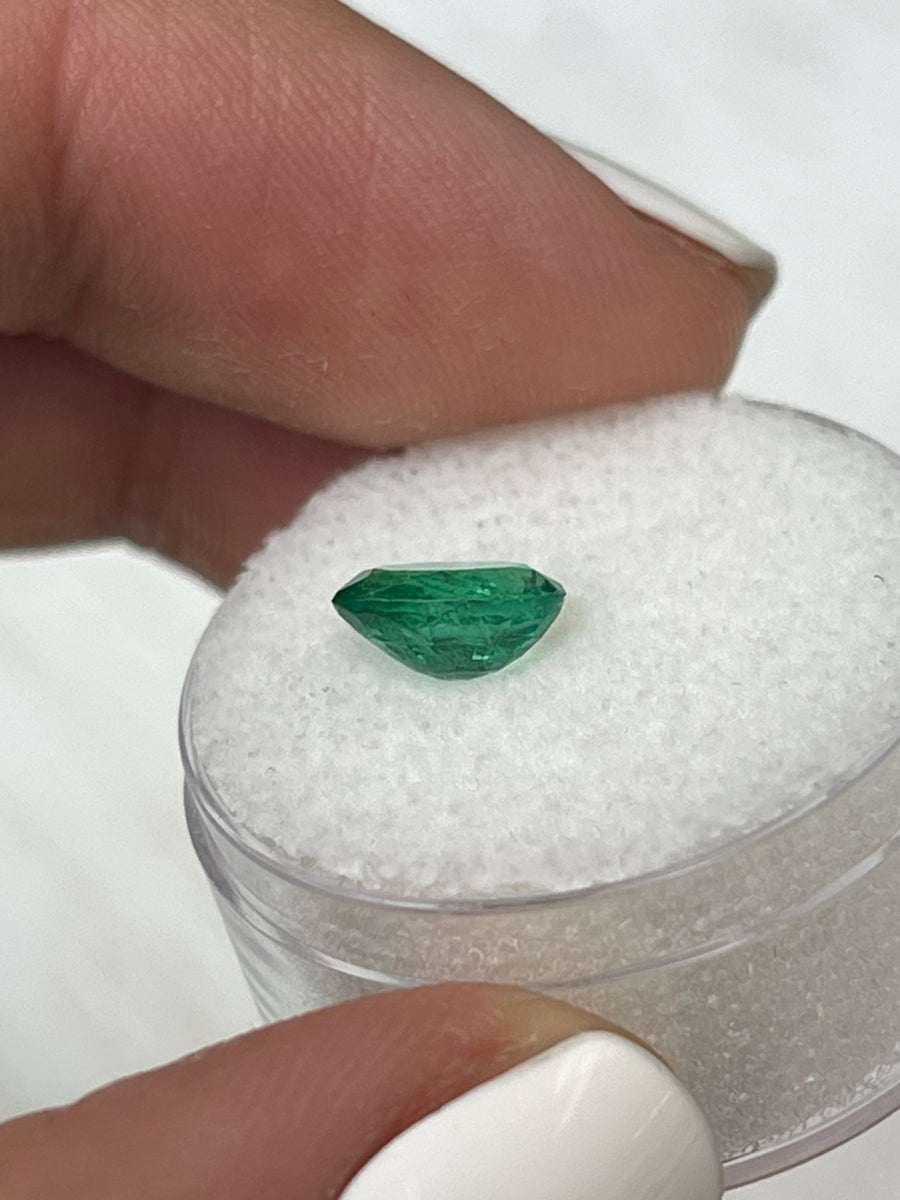Large Oval-Cut Zambian Emerald - 26 Carat Natural Gem