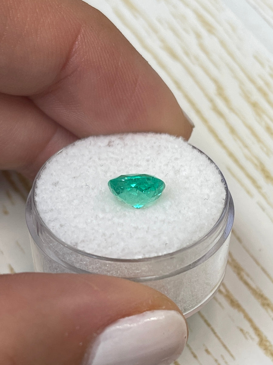 Loose Colombian Emerald - 70 Carat Cushion Cut - Lively Green Hue