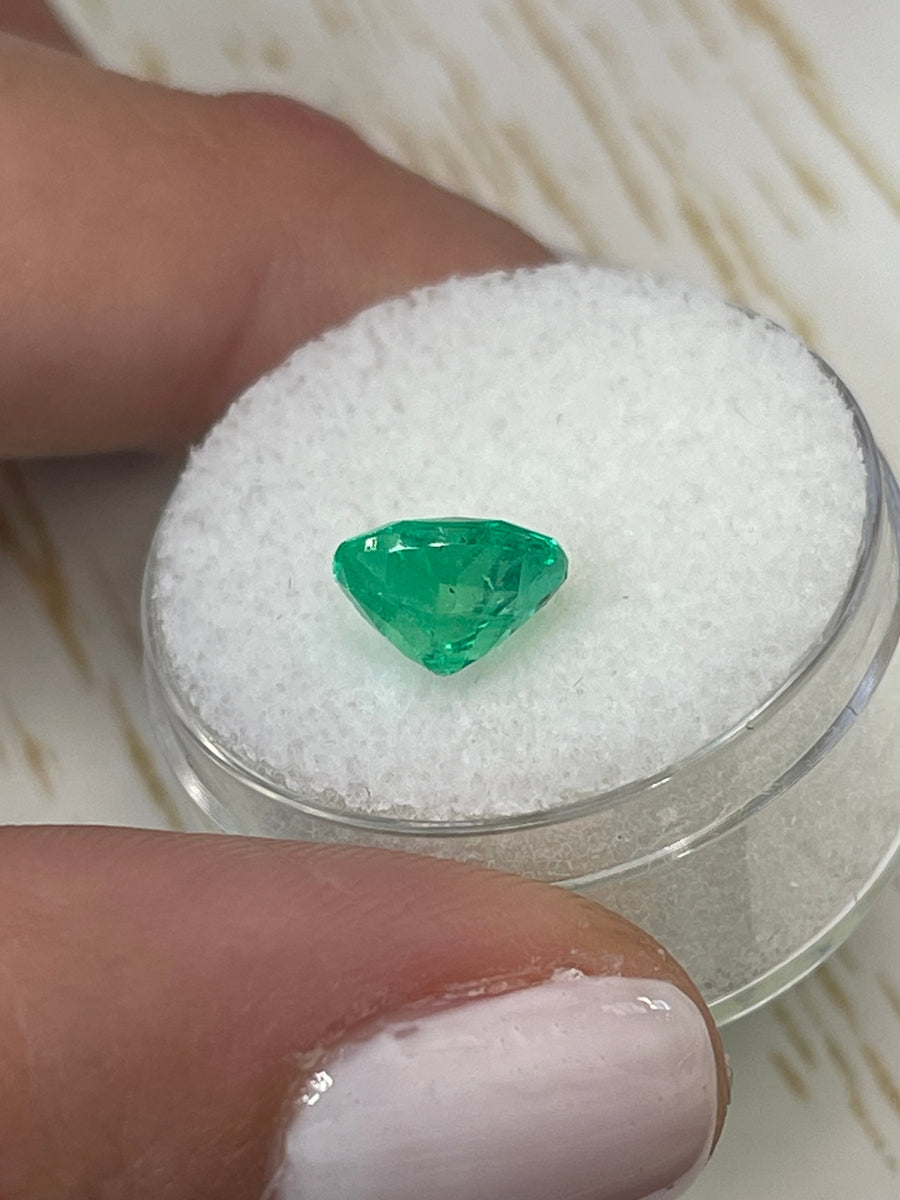 Chunky Pear Colombian Emerald: 1.91 Carat Loose Gem