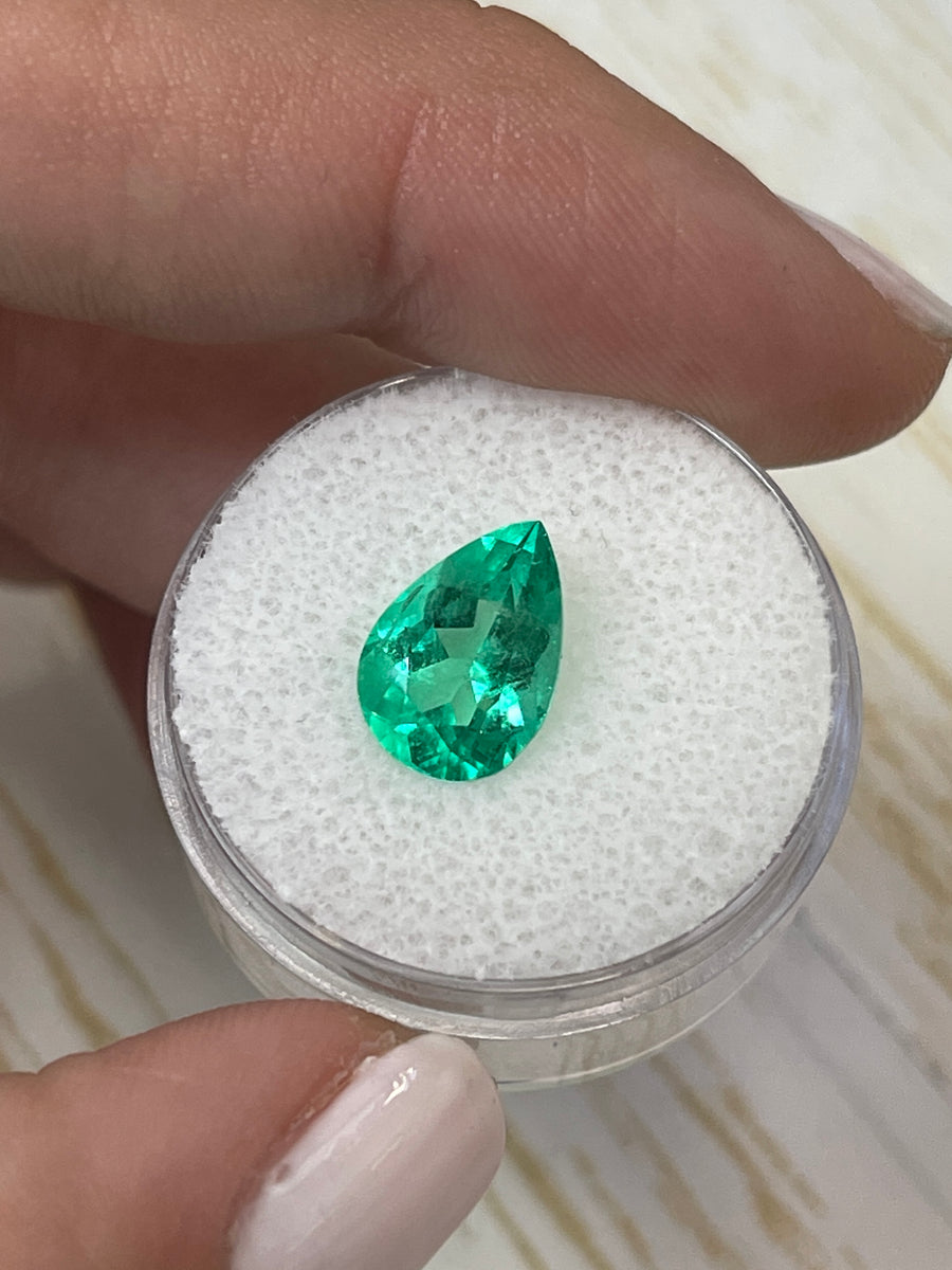 12x8 mm Natural Colombian Emerald - 2.51 Carat