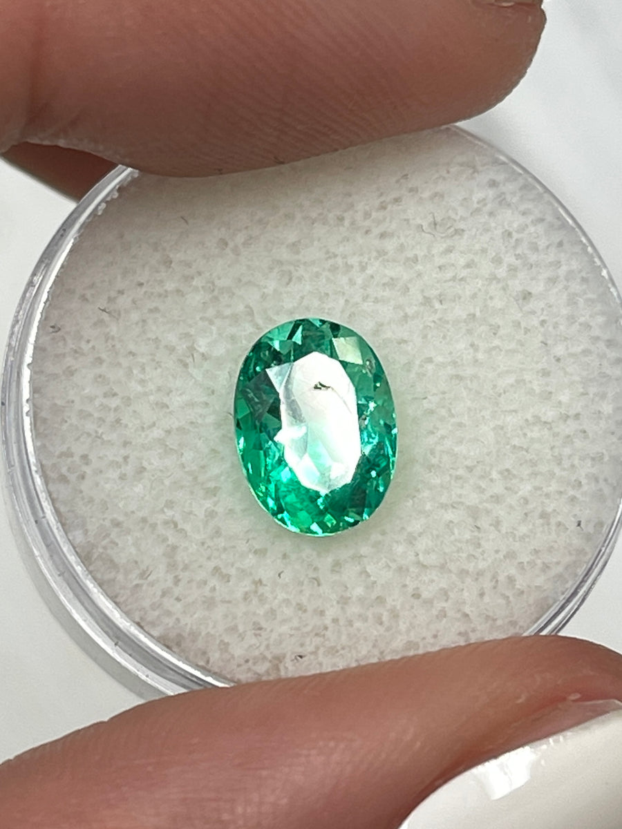 2.29 Carat Colombian Emerald - Gorgeous Oval Cut Gem