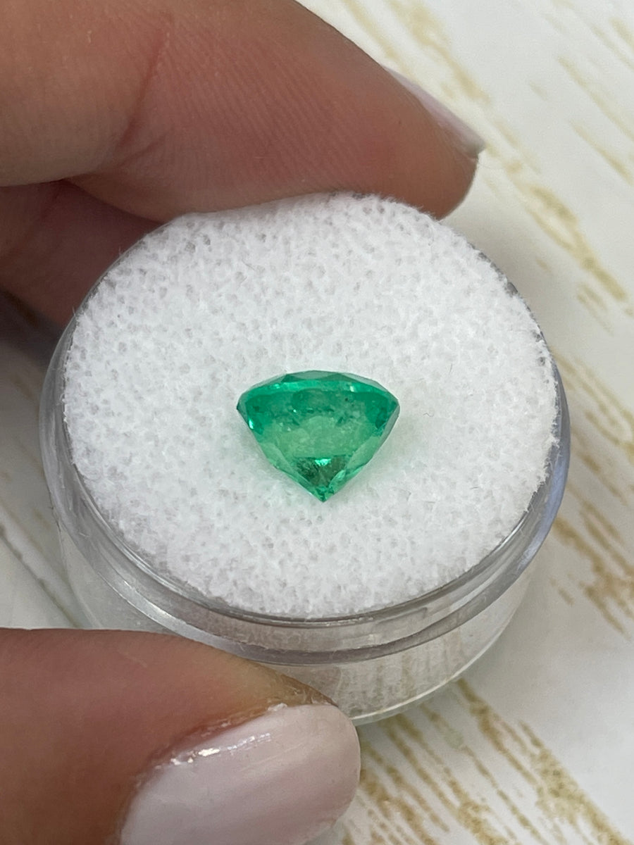 Radiant 2.82 Carat Loose Emerald - Natural Colombian