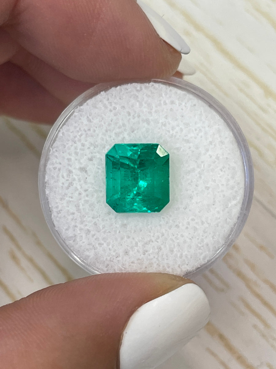 Classic Emerald Cut for a 3.49 Carat Colombian Emerald (10x8.5)