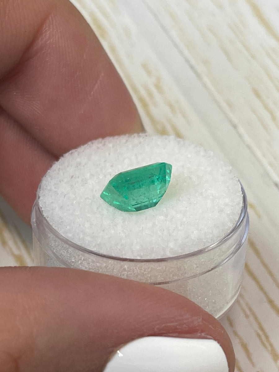 Colombian Emerald - 2.68 Carat, Chunky, Natural, Emerald Cut Gem