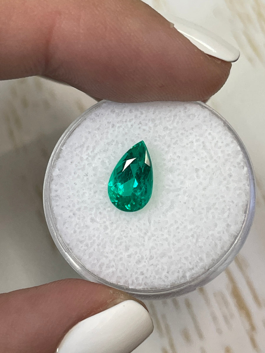AAA+ Graded 10x6mm Colombian Emerald - 1.81 Carat Loose Gem