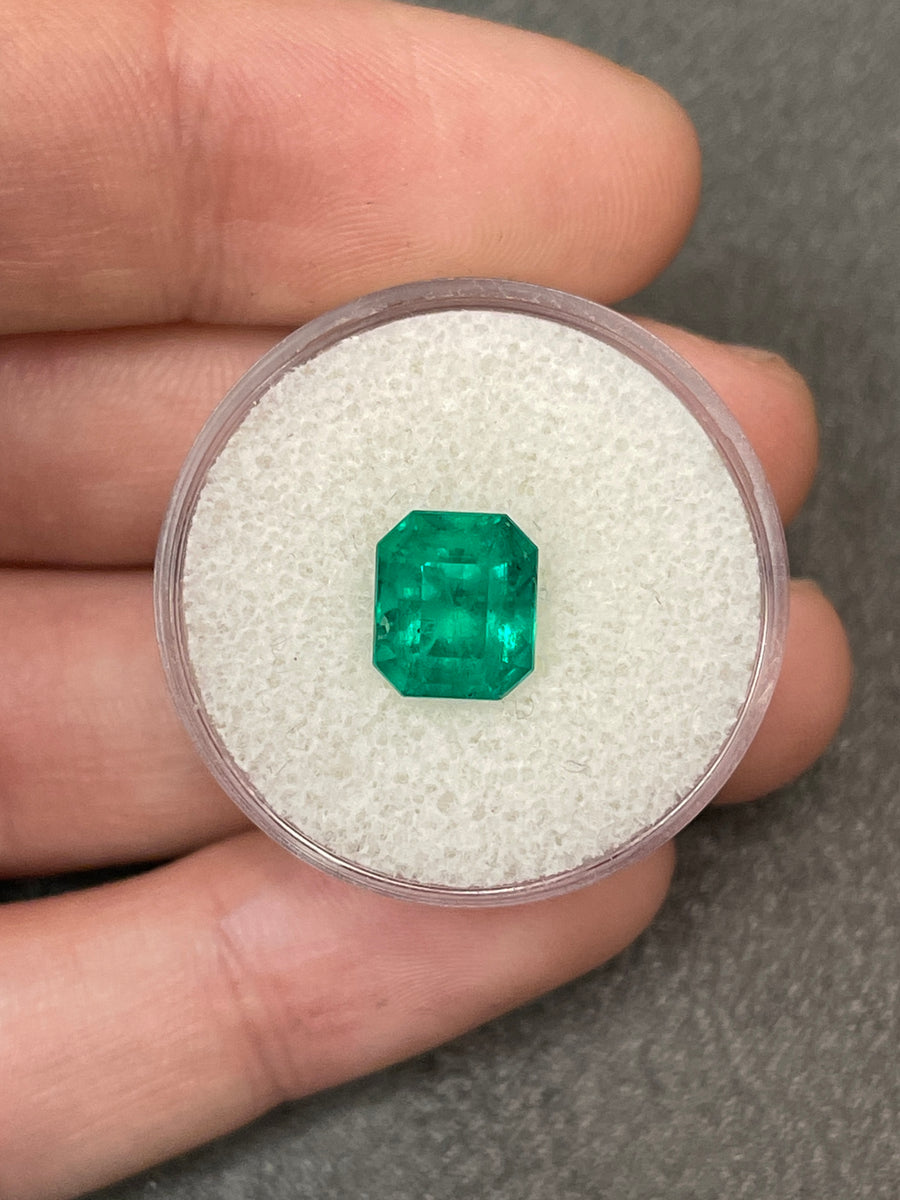 Emerald Cut 2.80 Carat Loose Colombian Emerald - Natural Gemstone