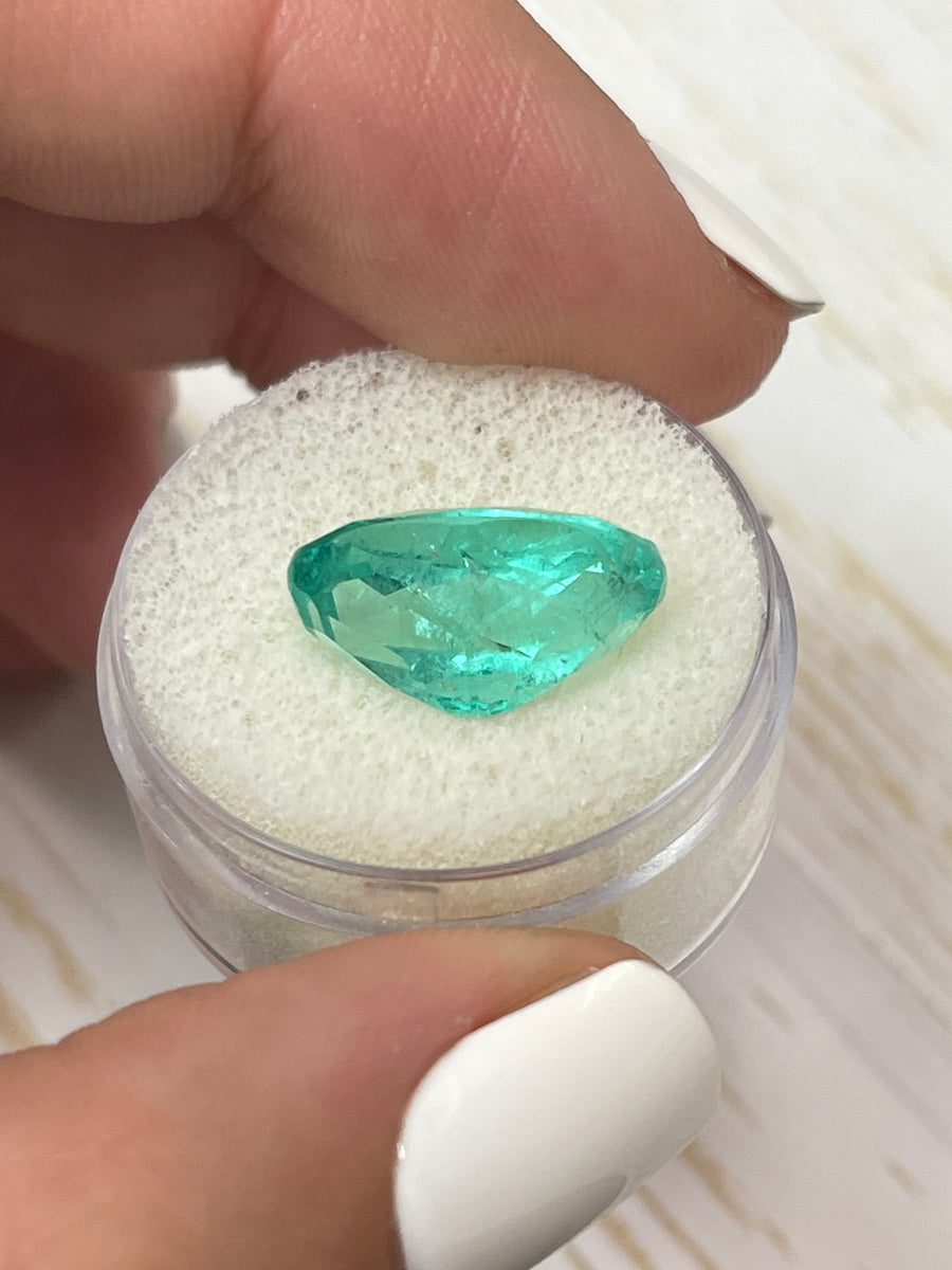 Natural Loose Colombian Emerald - 16x10 Oval