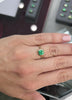 1.40cts 14K Bezel Set Emerald Solitaire Ring video