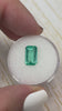 2.68 Carat 10.5x6.5 Bluish Green Natural Loose Colombian Emerald-Elongated Emerald Cut