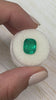 4.45 Carat 11x9 Vivid Muzo Green Natural Loose Colombian Emerald- Cushion Cut