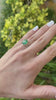 4.19tcw 14K Natural Emerald Oval & Diamond Halo Split Shank Engagement Ring Video