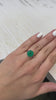 11x11 Round Colombian Emerald: 5.15 Carat Natural Green Gem