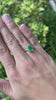 2.65cts 18K Bezel Set Colombian Emerald Cut Solitaire Ring video