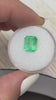 2.62 Carat 9.5x8 Glowy Yellowish Green Natural Loose Colombian Emerald-Emerald Cut