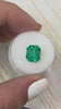 3.81 Carat 10x8.5 Muzo Green Natural Loose Colombian Emerald- Emerald Cut