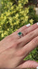 2.33tcw 14K Natural Emerald Cut Diamond Halo Engagement Ring Video