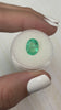 2.52 Carat Medium Light Bluish Green Loose Colombian Emerald-Oval Cut