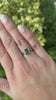 1.90ct 14K Gold Classic Bezel Set Emerald Solitaire Ring