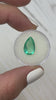 4.0 Carat Crystal Clean Green Natural Loose Colombian Emerald-Pear Cut