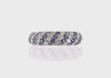 0.90tcw Sapphire & Diamond Ring 14K video