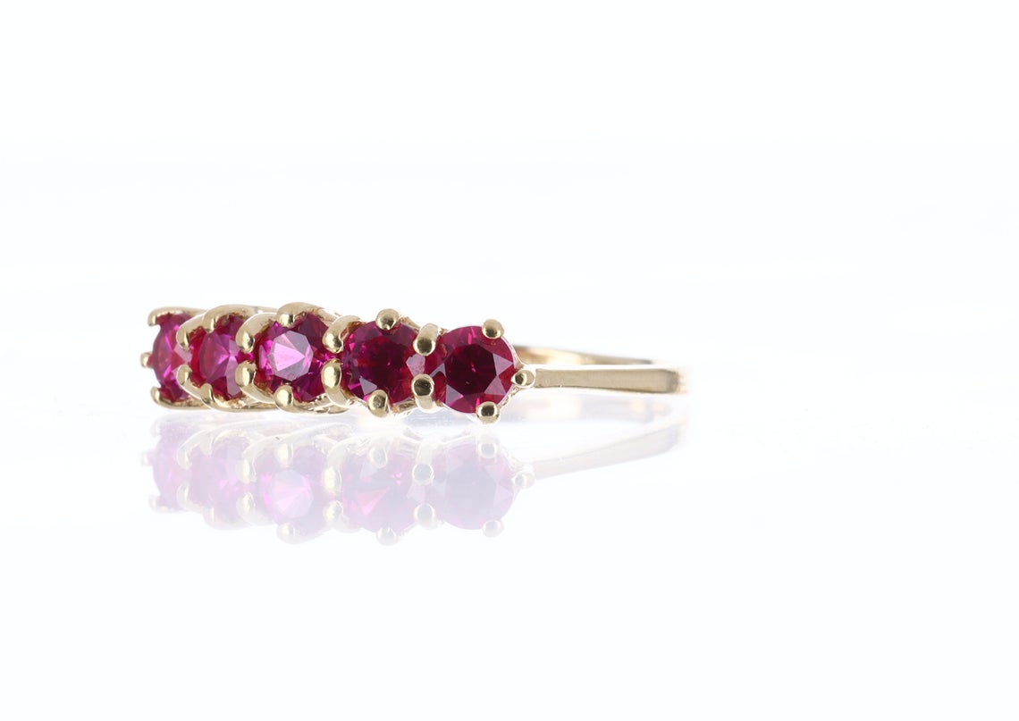 ink Tourmaline & Diamond, Rose & White Gold Tennis