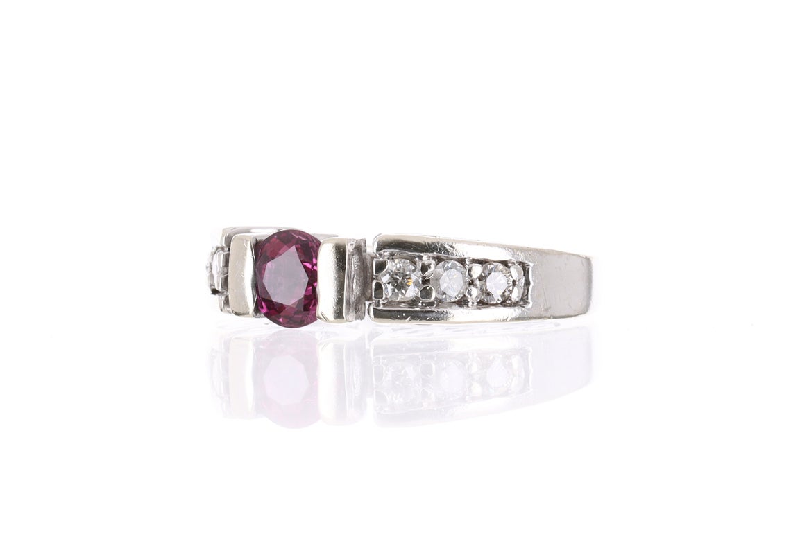 AAA+ 14K Natural Rubellite