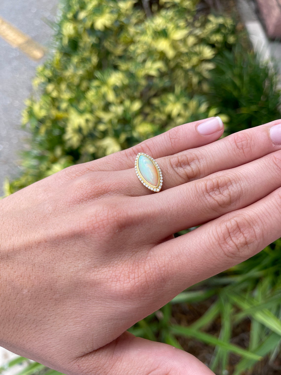 Opal & Diamond 18K East to West