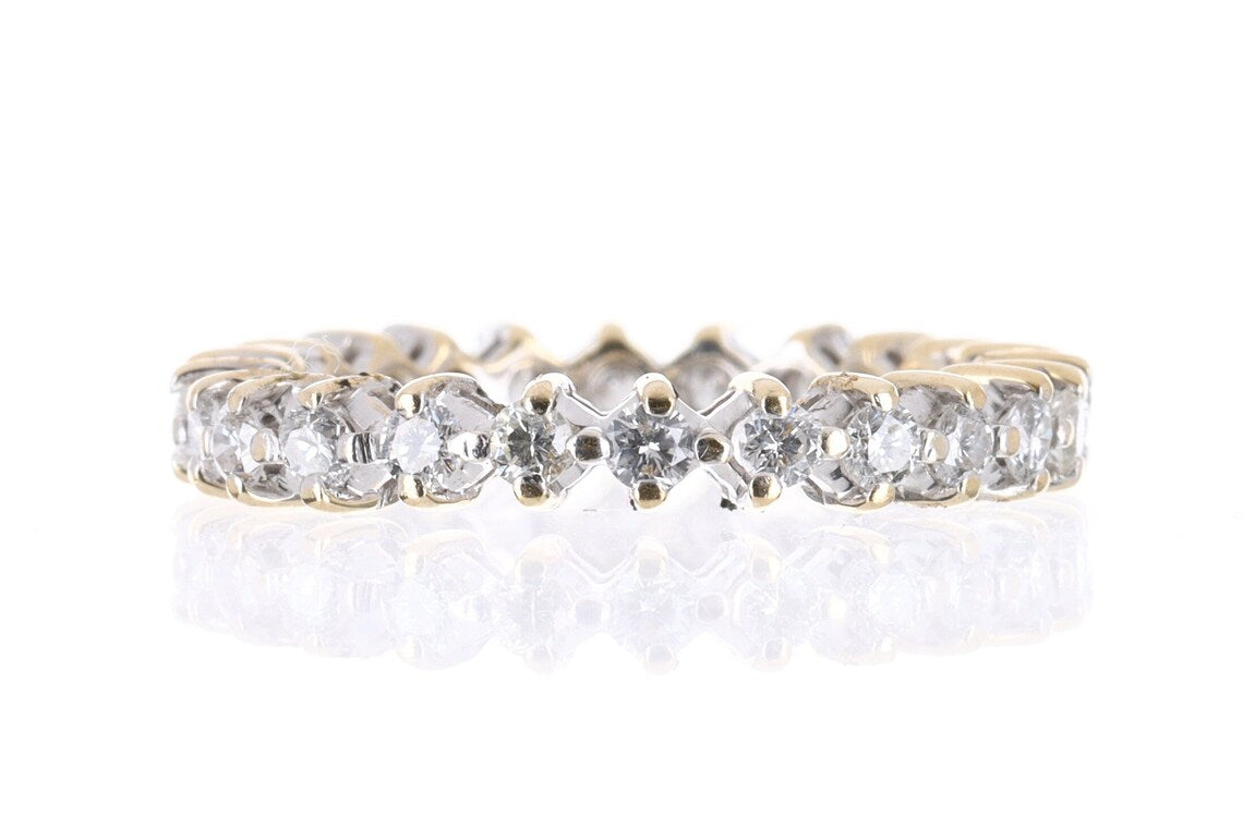 1.0tcw Diamond Wedding Band Diamond Eternity Ring