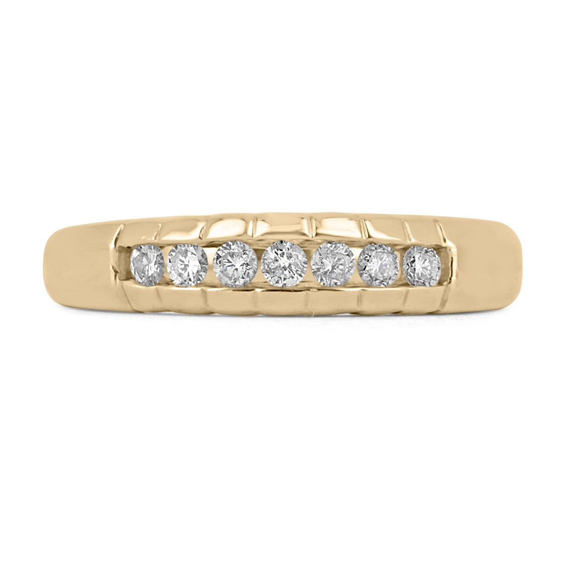 0.30pts Men's Diamond Gold Ring