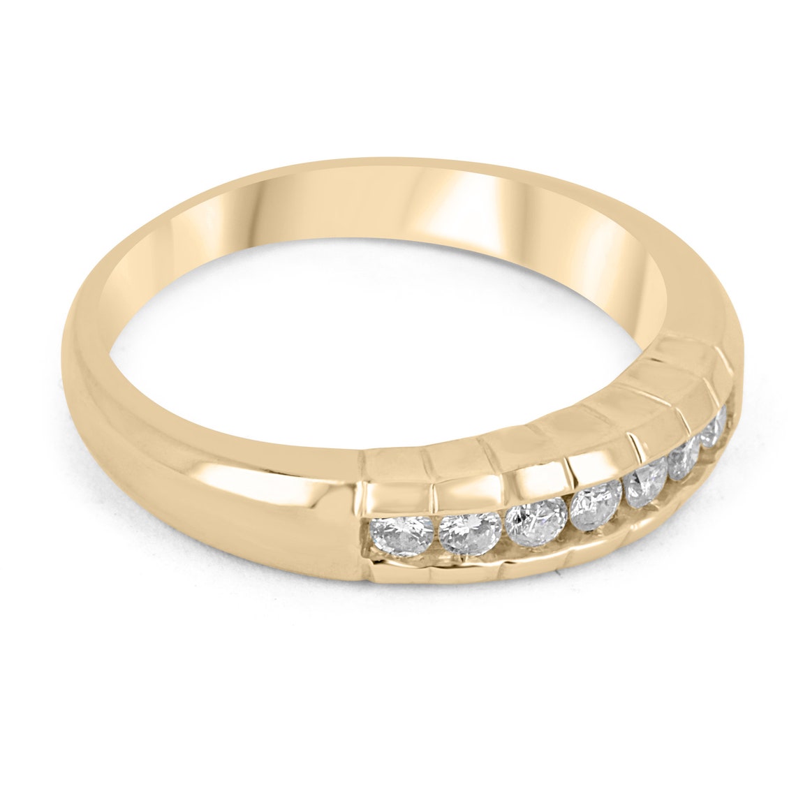 0.30pts Men's Diamond 14K Gold Ring