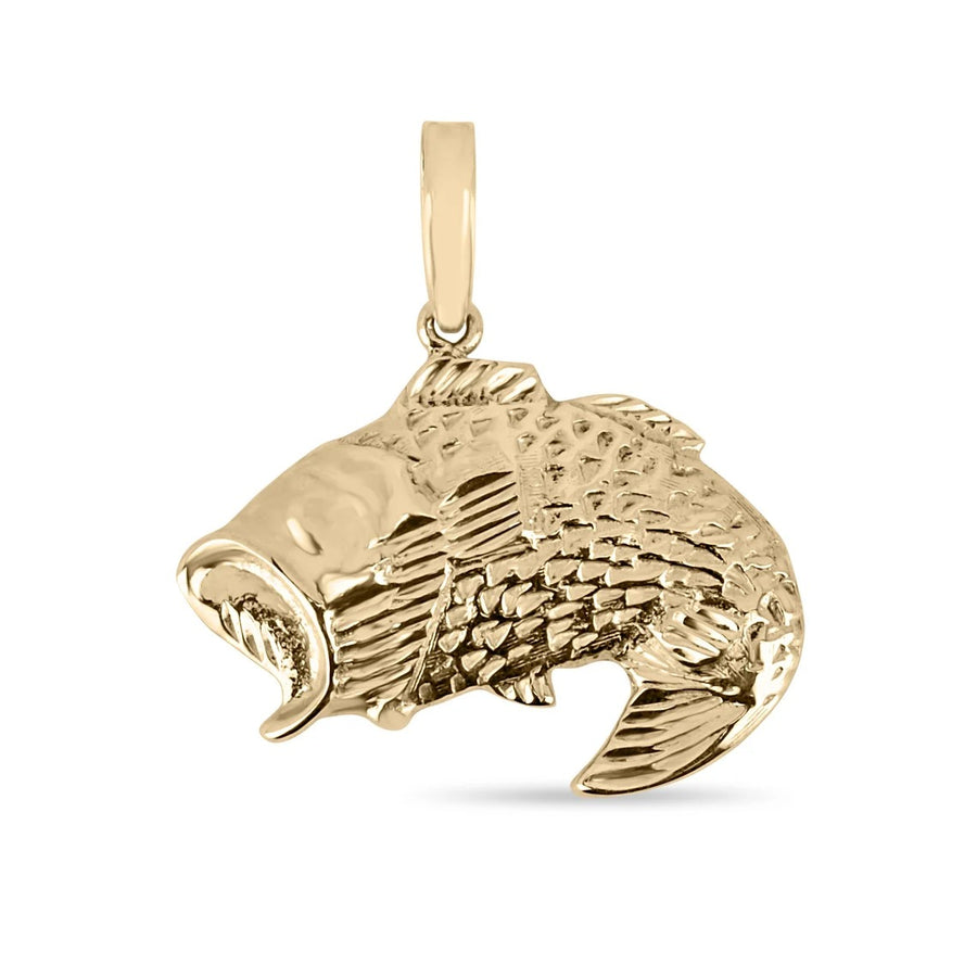 14k Solid Gold Fish Hook Pendant With .07ct Diamond. Nautical Jewelry.  Fisherman's Jewelry. -  Canada