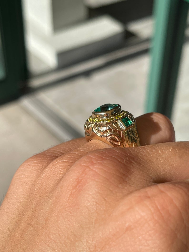 Colombian Emerald Diamond