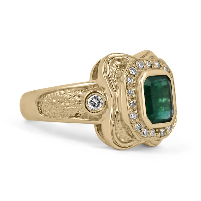 Mid Century Emerald Ring