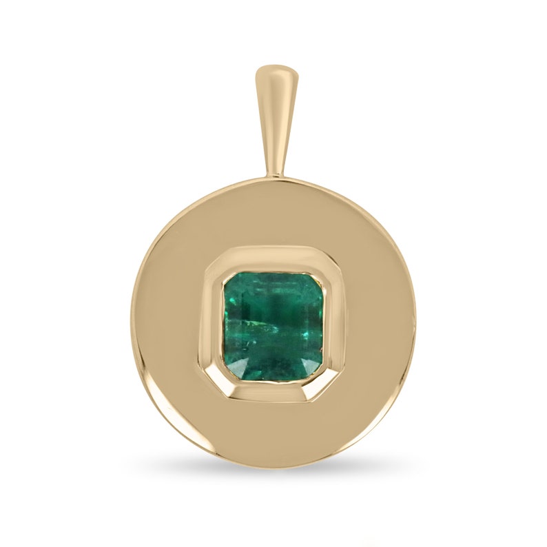 Emerald Pendant Necklace