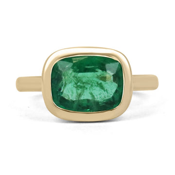 Emerald Engagement  Ring