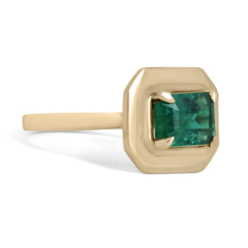 Solitaire Yellow Gold Ring