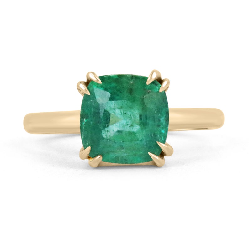 Emerald Engagement Ring