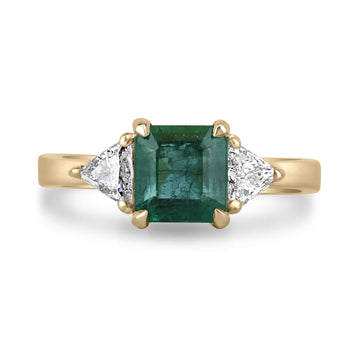 Diamond Accent 3 Stone Engagement Ring